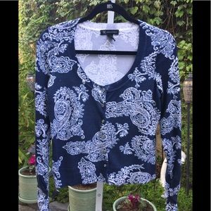 I.N.C. INTERNATIONAL CONCEPTS BLUE SWEATER